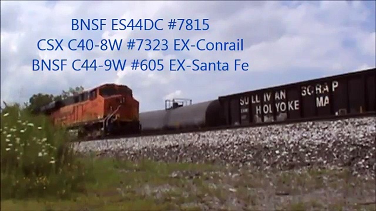 Compilation of CSX oil trains throungh Buffalo, NY