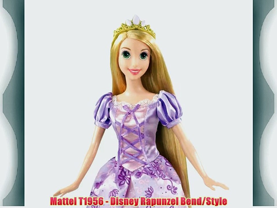 Mattel T1956 - Disney Rapunzel Bend/Style