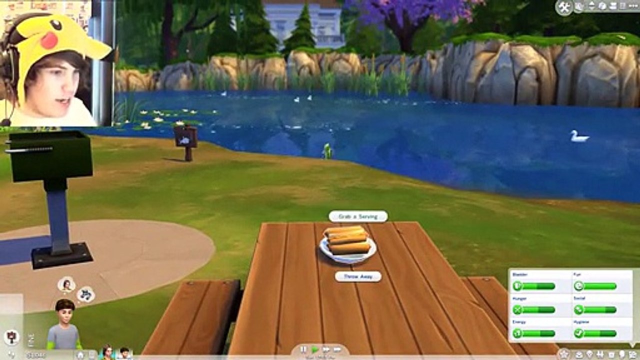 KID EATS MEXICAN MAN'S SAUSAGE AT PARK - The Sims 4  -   4