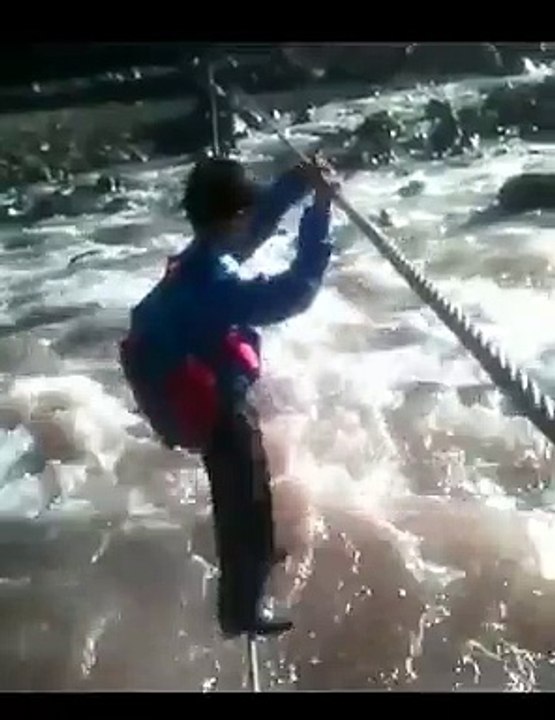 Very brave boy