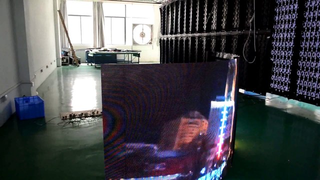curved flexible led screen p4 arc led screen creative design (cloris@huasuny.com)