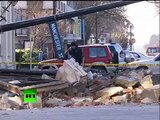 Video of massive damage after New Zealand earthquake