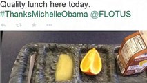 'Prisoners eat better food': Students hit back at Michelle Obama's school lunch program