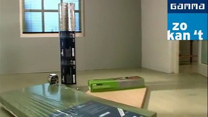 Ondervloer leggen - Zo kan't - GAMMA Klusvideo