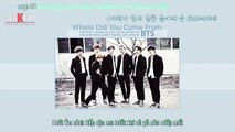 [Vietsub+Kara]  BTS - Where did you come from {BTS Team}