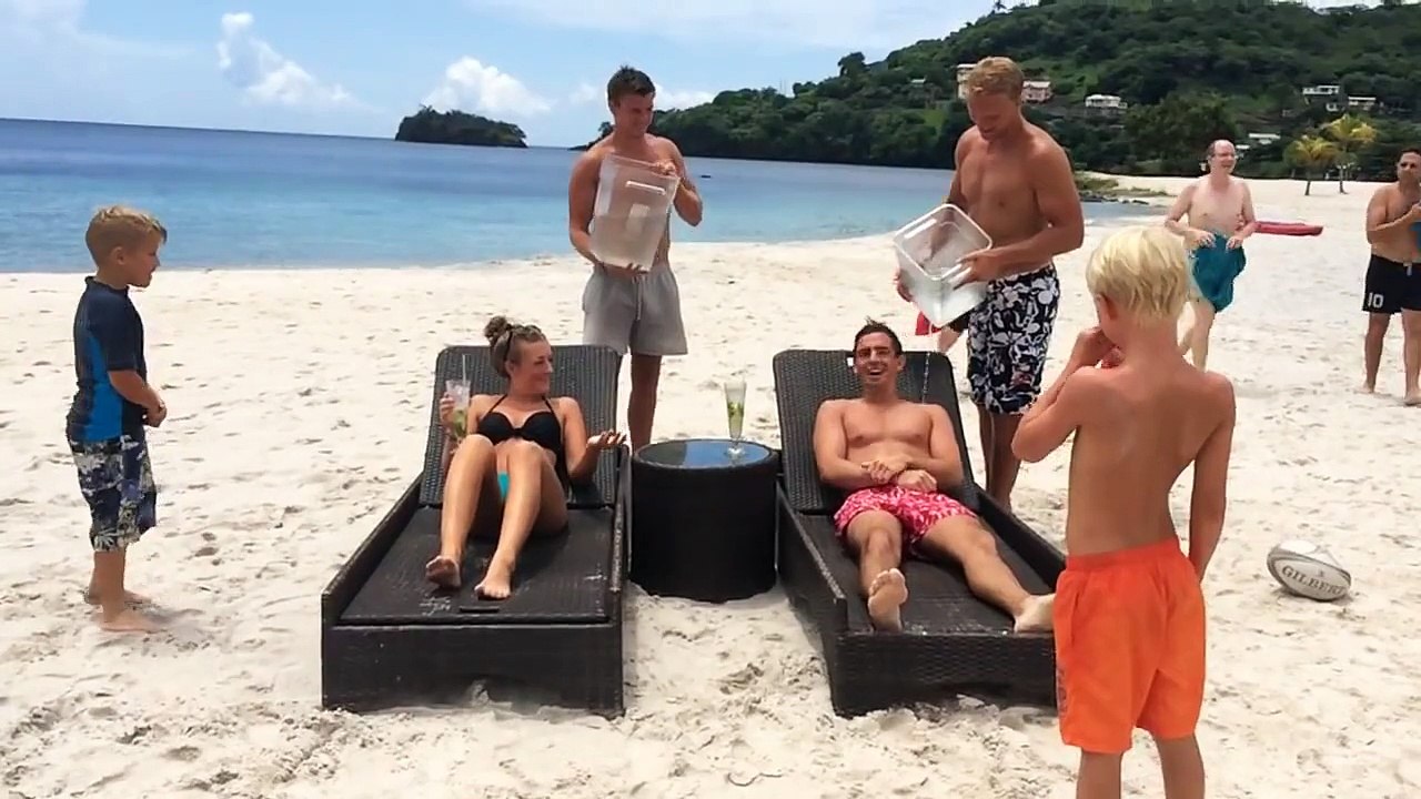 ALS Ice Bucket Challenge - Miles and Sophie