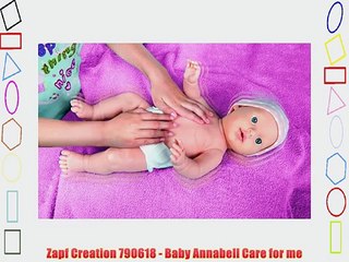 Zapf Creation 790618 - Baby Annabell Care for me