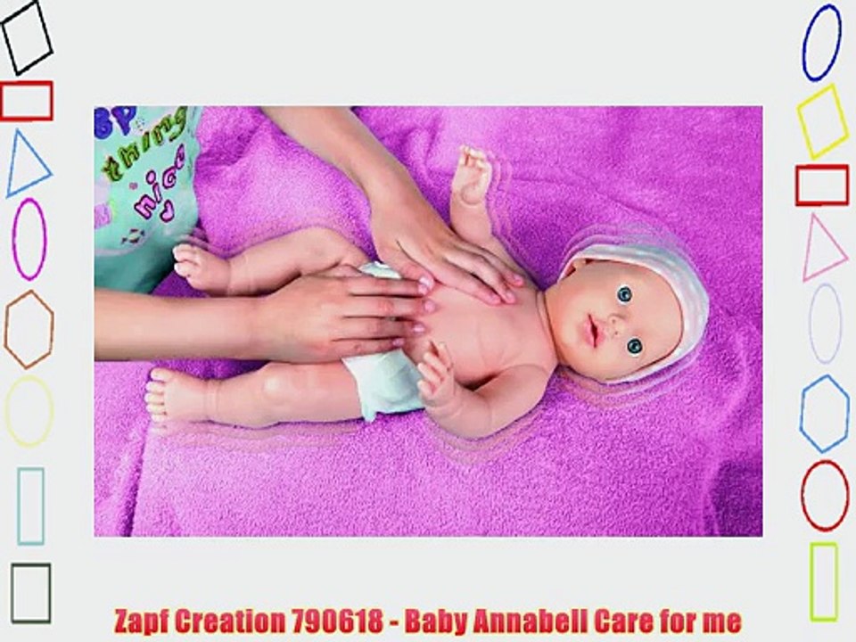 Zapf Creation 790618 - Baby Annabell Care for me
