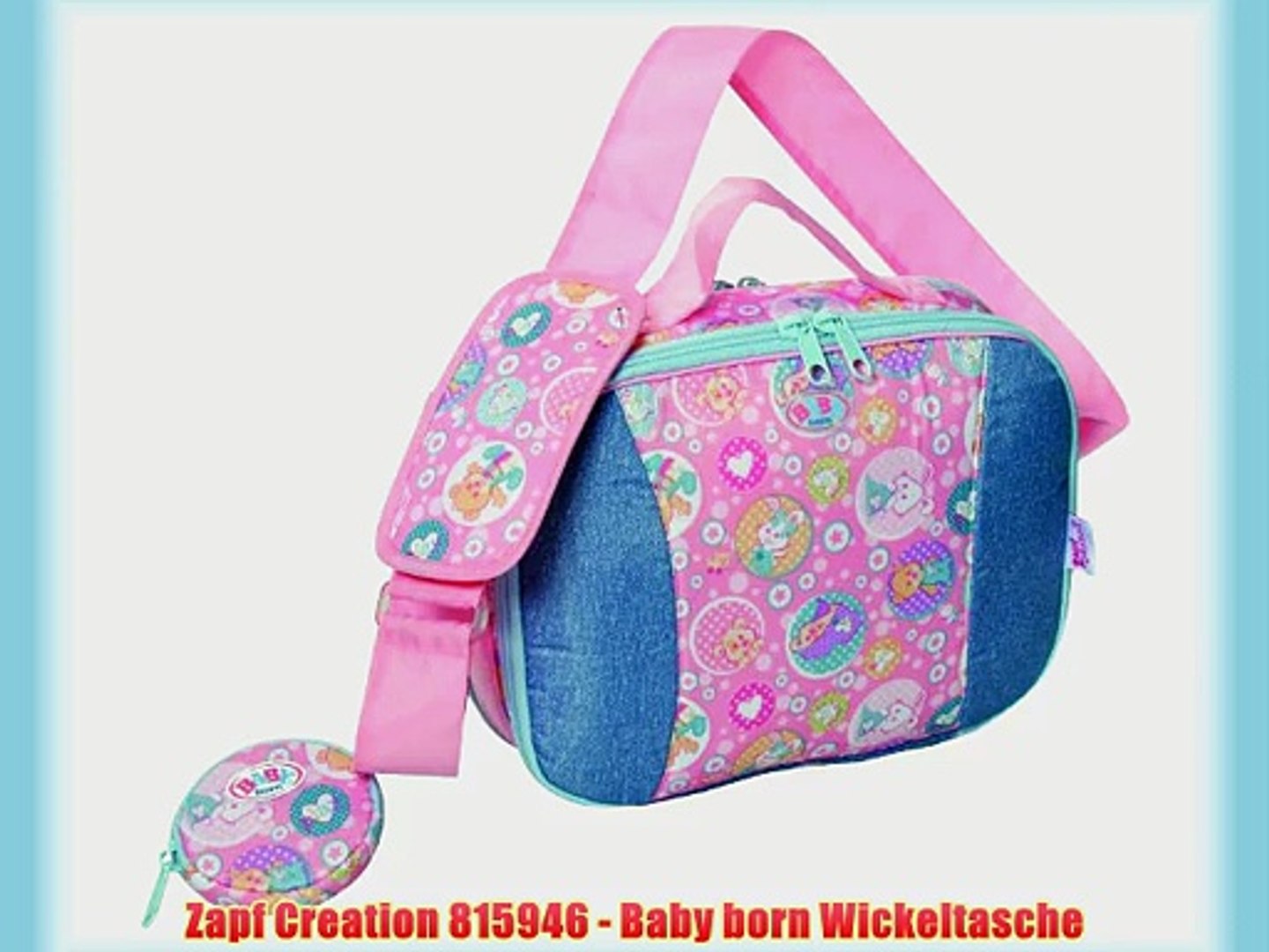 Zapf Creation 815946 - Baby born Wickeltasche - video Dailymotion
