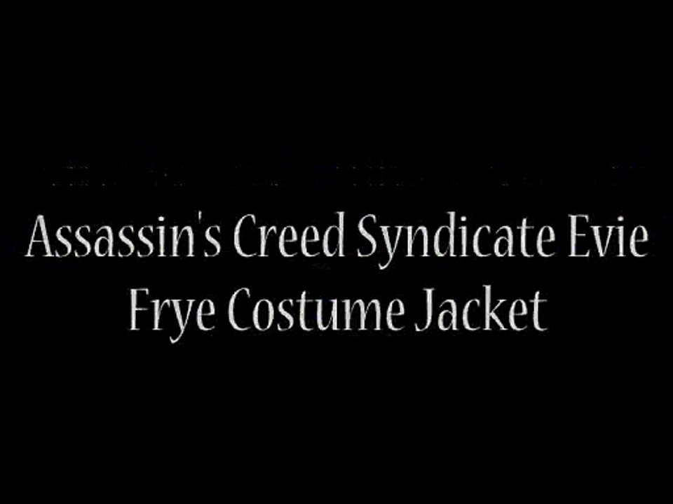 Assassin's Creed Syndicate Evie Frye Costume