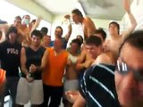 Celebración jugadores del CD Montcada