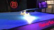 First Testprint Makerbot Replicator 5th Generation Desktop 3D Printer