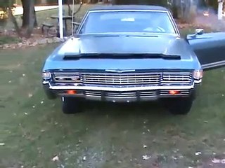 68 Impala SS hidden headlights