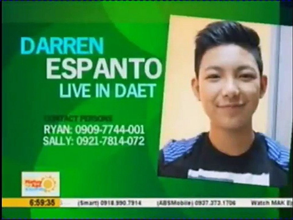 Marhay Na Aga Kapamilya - 8-20-2015 Live in Daet