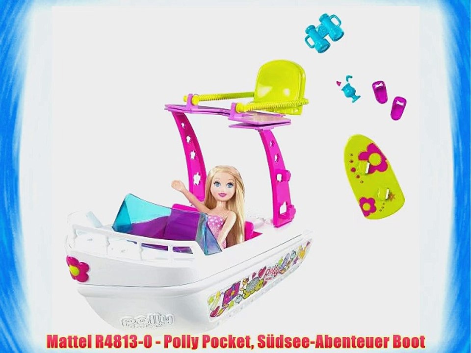 Mattel R4813-0 - Polly Pocket S?dsee-Abenteuer Boot