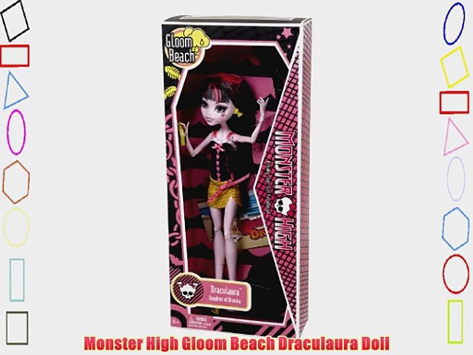 Monster High Gloom Beach Draculaura Doll