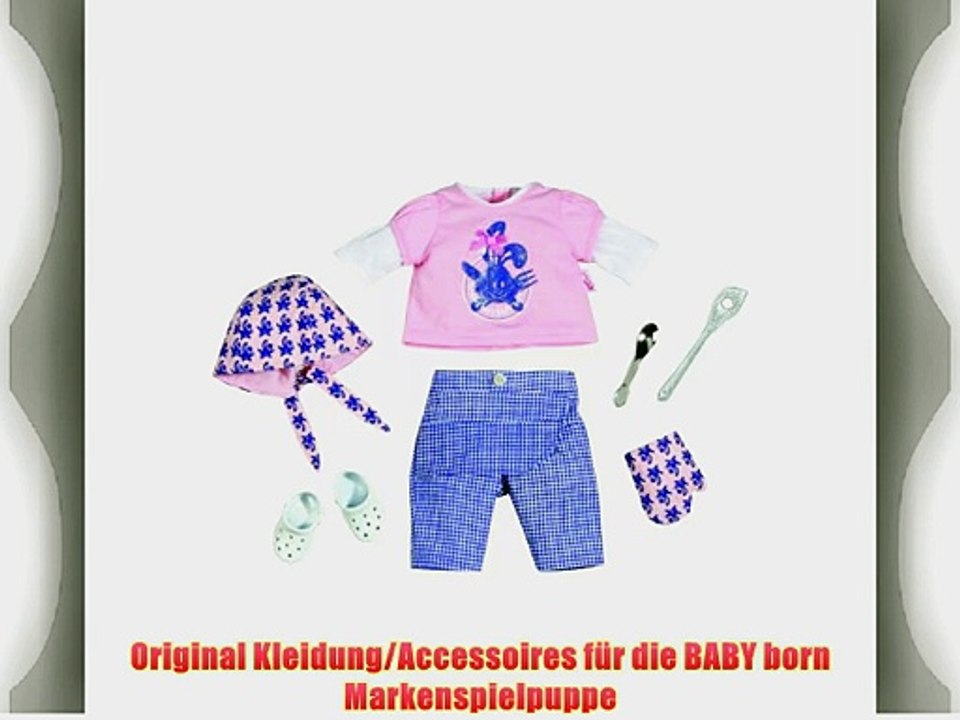 Zapf Creation 816448 - Baby born Deluxe Kochset