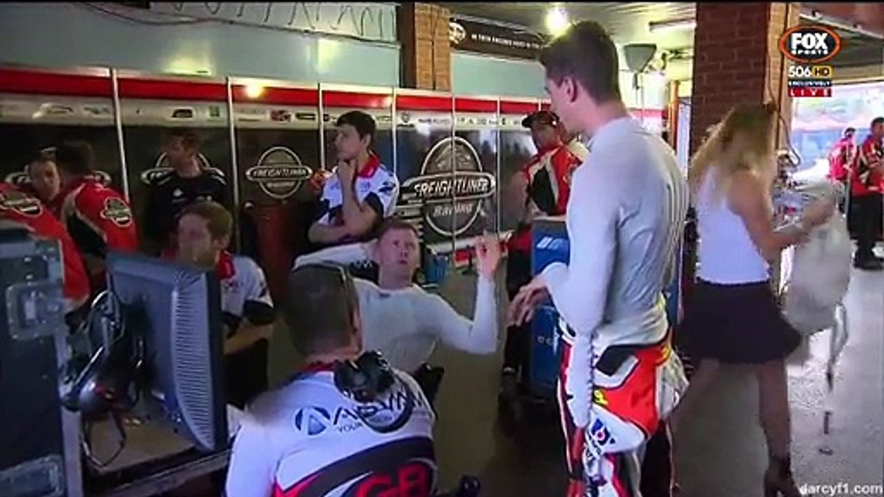 2015 V8 Supercars - Wood and Percat Confrontation
