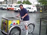 Italian Ice Pushcart bicycle cart Little Jimmy's Italian Ice bike