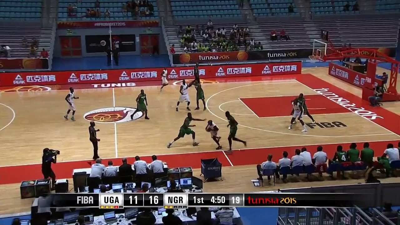 Uganda v Nigeria - Game Highlights - Group A - AfroBasket 2015