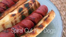 Spiral Cut Hot Dogs - The Very Best Way How to Cook Hot Dogs