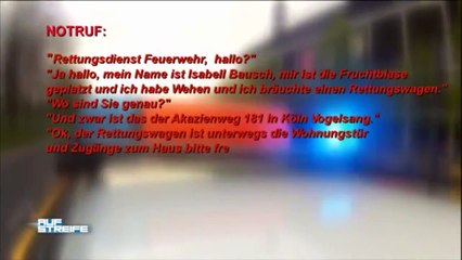 Auf Streife(Sat.1) - Spezial(3) - Delta 112 - Geburt im Krankenwagen