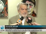 OSVALDO BAYER DIO UNA CHARLA EN LA UBA SOBRE PUEBLOS ORIGINARIOS