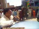 Sinjhoro : PPP Leader Rais Khadim Hussain Rind's Rally Warm Welcome  At Jhol On 20-08-2015 ( Video 05)