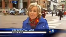 Chicago Reporter Attacked, Takes a Swing at Obama Protester