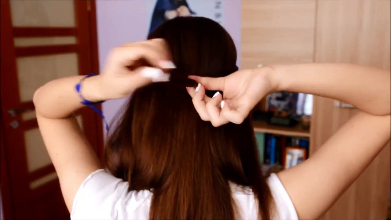 Najprostsze fryzury na świecie - 4 Easy Hairstyles {short&long}