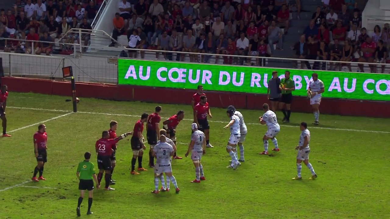 TOP14 - Toulon - Racing 92 : 22-27 - ESSAI Chris MASOE (RAC) - Saison 2015/2016