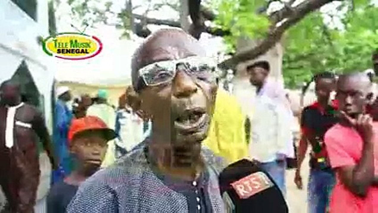 Voici DOUDOU NDIAYE ROSE à la levée du Corps de Vieux Sing Faye