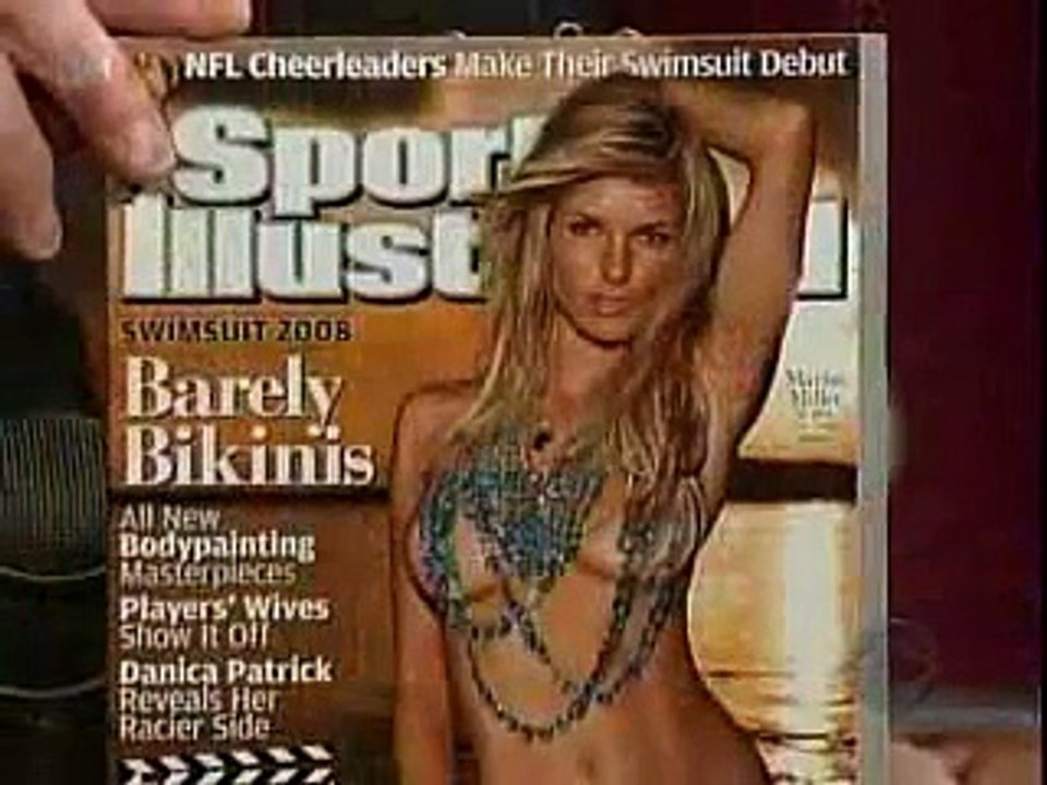 Marisa Miller on Late Show w  David Letterman Feb 12 2008