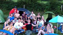 Au camping du Cubi de rosé, les festivaliers sont prêts !