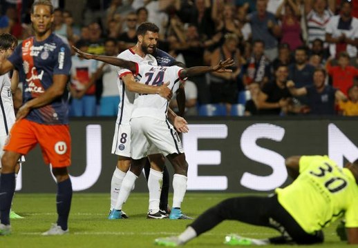 Matuidi fait la danse du Charo de Niska ! ( Montpellier - PSG )