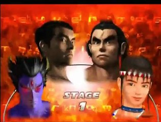 PS2 Tekken Tag Tournament - Intro + Gameplay