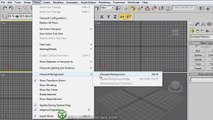 3D Studio Max - Tutorial - Como configurar una imagen / foto o video como fondo de un viewport