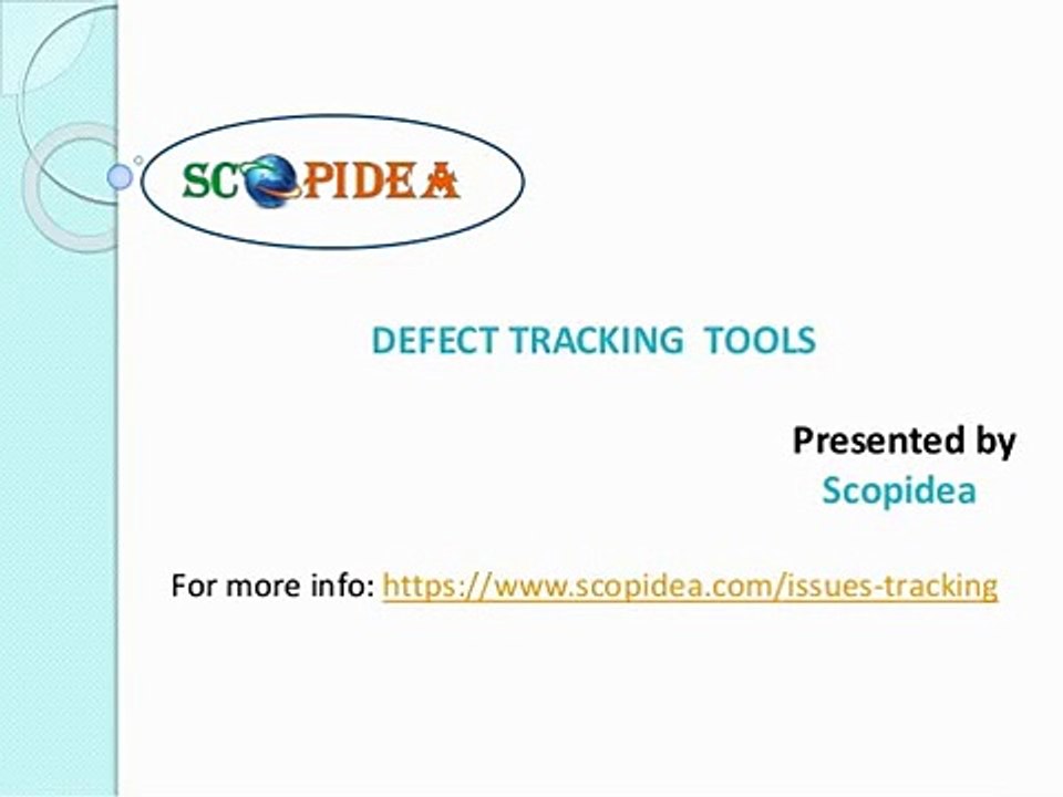 Get User Friendly Defect Tracking Tools