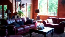 Smoky Mountain Luxury Log Cabin: Timberstone near Gatlinburg Pigeon Forge Tennessee