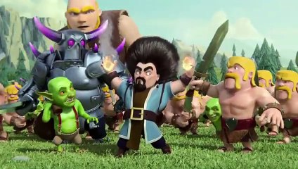 Clash of Clans animated game FULL