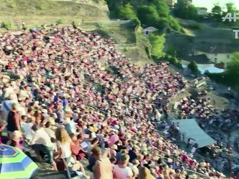 Isère: Berlioz et son Te Deum remplissent le théâtre antique de Vienne