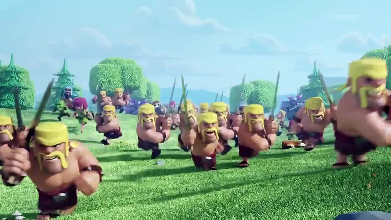Clash of clans HOG RIDER New Trailer