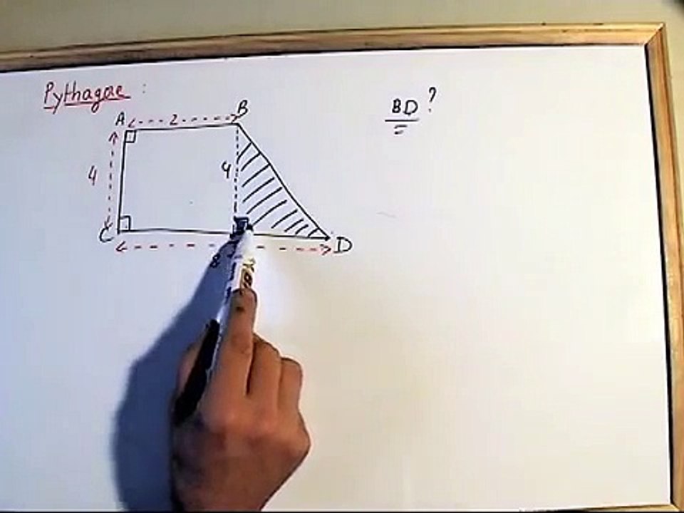 exercices maths PYTHAGORE AU COLLEGE