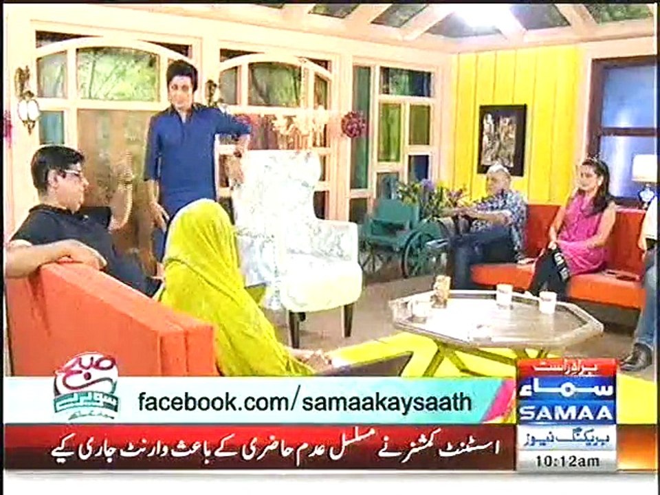 Dr.Moiz Hussain on Samaa TV 21st August 2015 Part 4