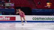 Anastasia Galustyan. 2015 Figure Skating European Championships. SP