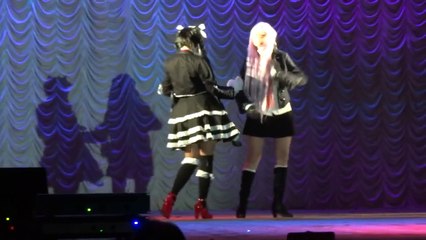 AnimaniA 2013 Celestia Ludenberg, Kirigiri Kyouko - Danganronpa Сosplay Defile
