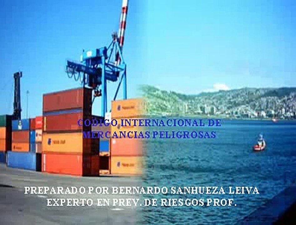 MERCANCÍAS PELIGROSAS CHARLA CODIGO IMDG