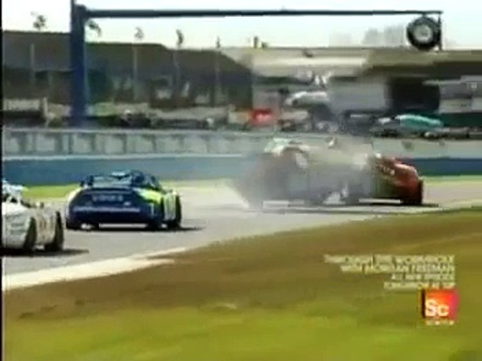 Massive Race Crash-Destroyed in Seconds