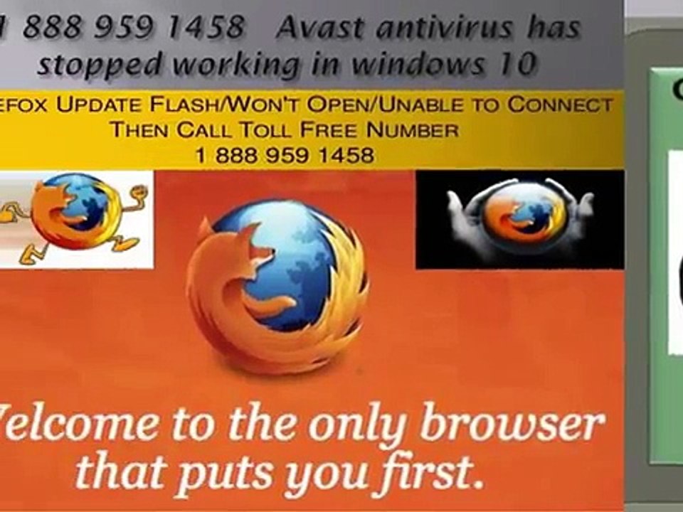1 888 959 1458   Avast antivirus has stopped working in windows 10