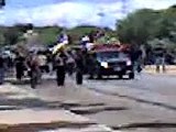 pequeña marcha  en contra del cierre de RCTV